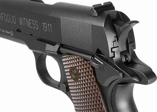 Tanfoglio  Witness 1911 4.5MM Metal BB Handguns with Blowback