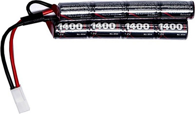 ASG  9.6V NiMH 1400 mAh Airsoft Battery