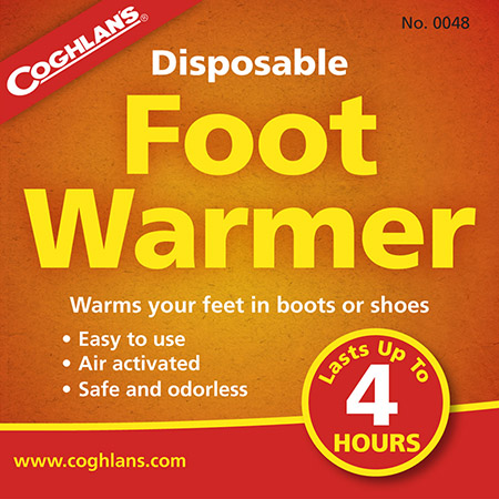 Coghlan's Disposable Foot Warmers - 2 Pack