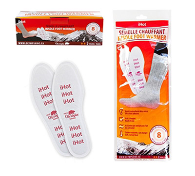 iHot Disposable Full Length Foot Warmers