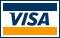 We accept VISA credit cards as payment.
