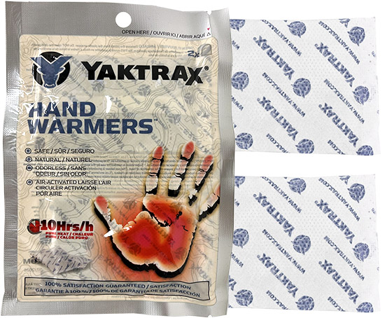 Yaktrax Hand Warmers 2-pack
