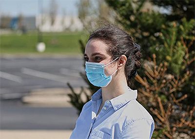 Dr. Elson® Blue Disposable Face Masks - 50 Pack