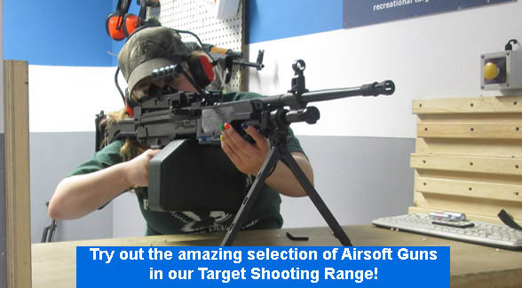 Try out our Amazing Airsoft Guns!