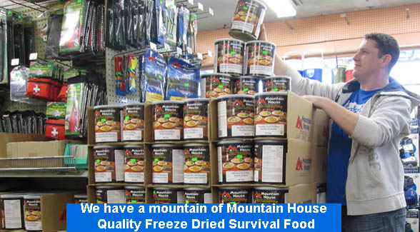 Huge Selection of Mountain House Freeze Dried Survival Food